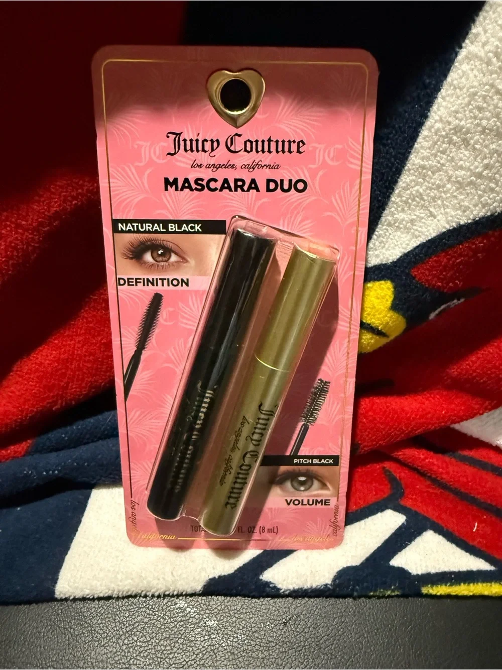 Juicy Couture Mascara Duo in Black & Gold Packaging